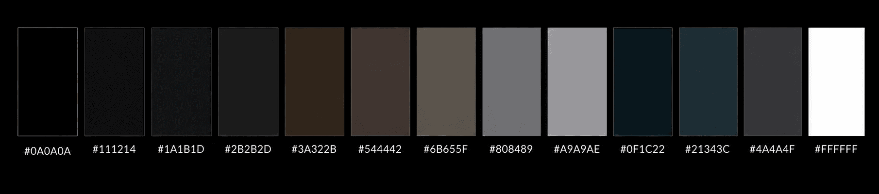 OVUM campaign color palette